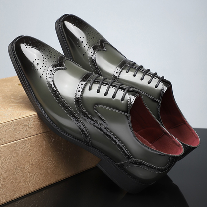 Kevin | Elegante Wingtip Herren Schuhe