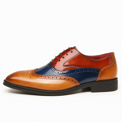 Kevin | Elegante Wingtip Herren Schuhe