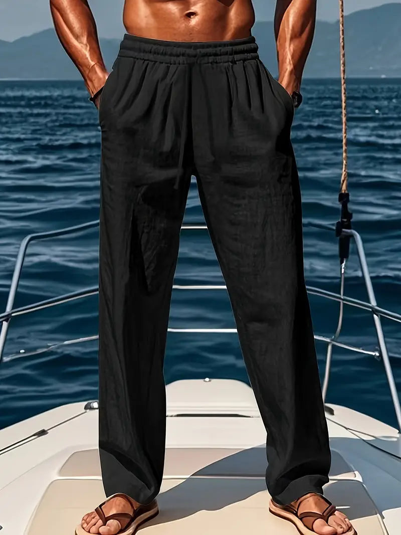 Jonas | Stilvolle und bequeme Leinenhose