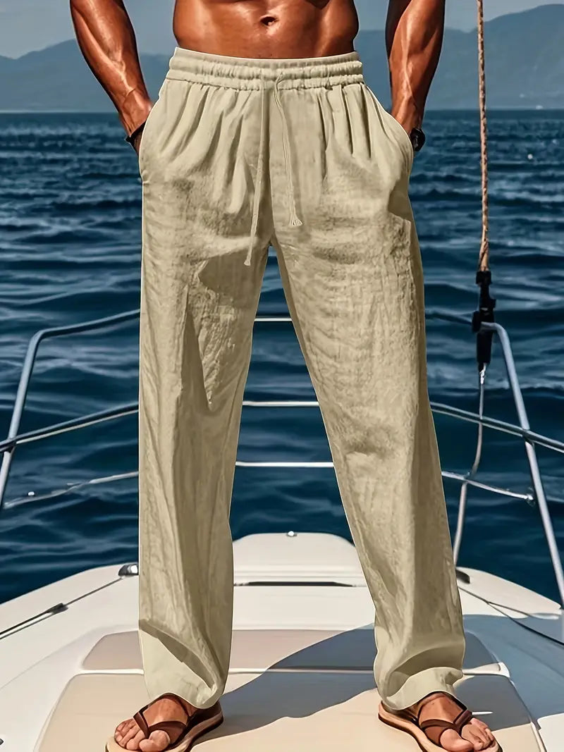 Jonas | Stilvolle und bequeme Leinenhose