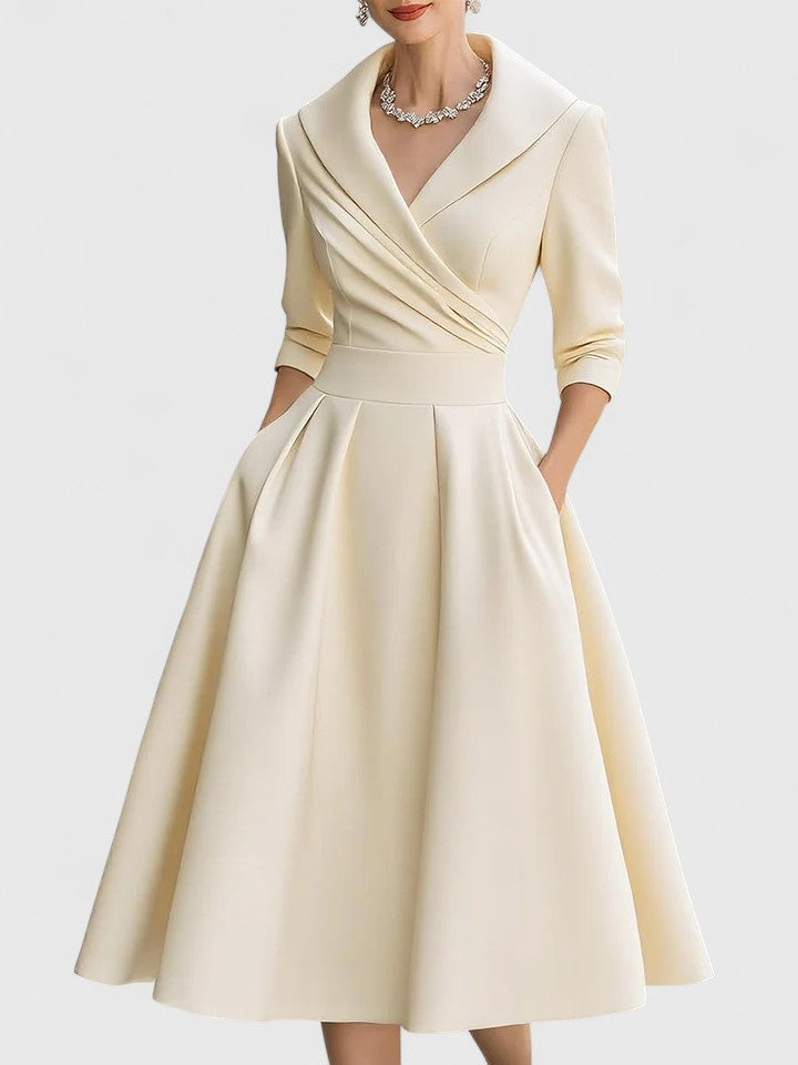 Helene | Glamouröses Midikleid für stilvolle Auftritte