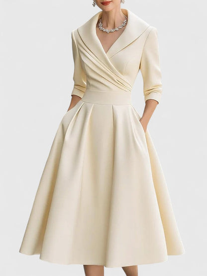 Helene | Glamouröses Midikleid für stilvolle Auftritte