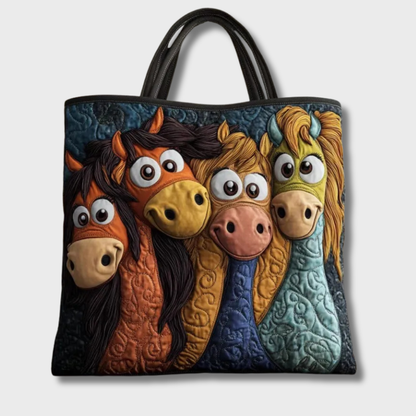 Stahlberg™ | Handtasche mit Steppmuster und Reißverschluss