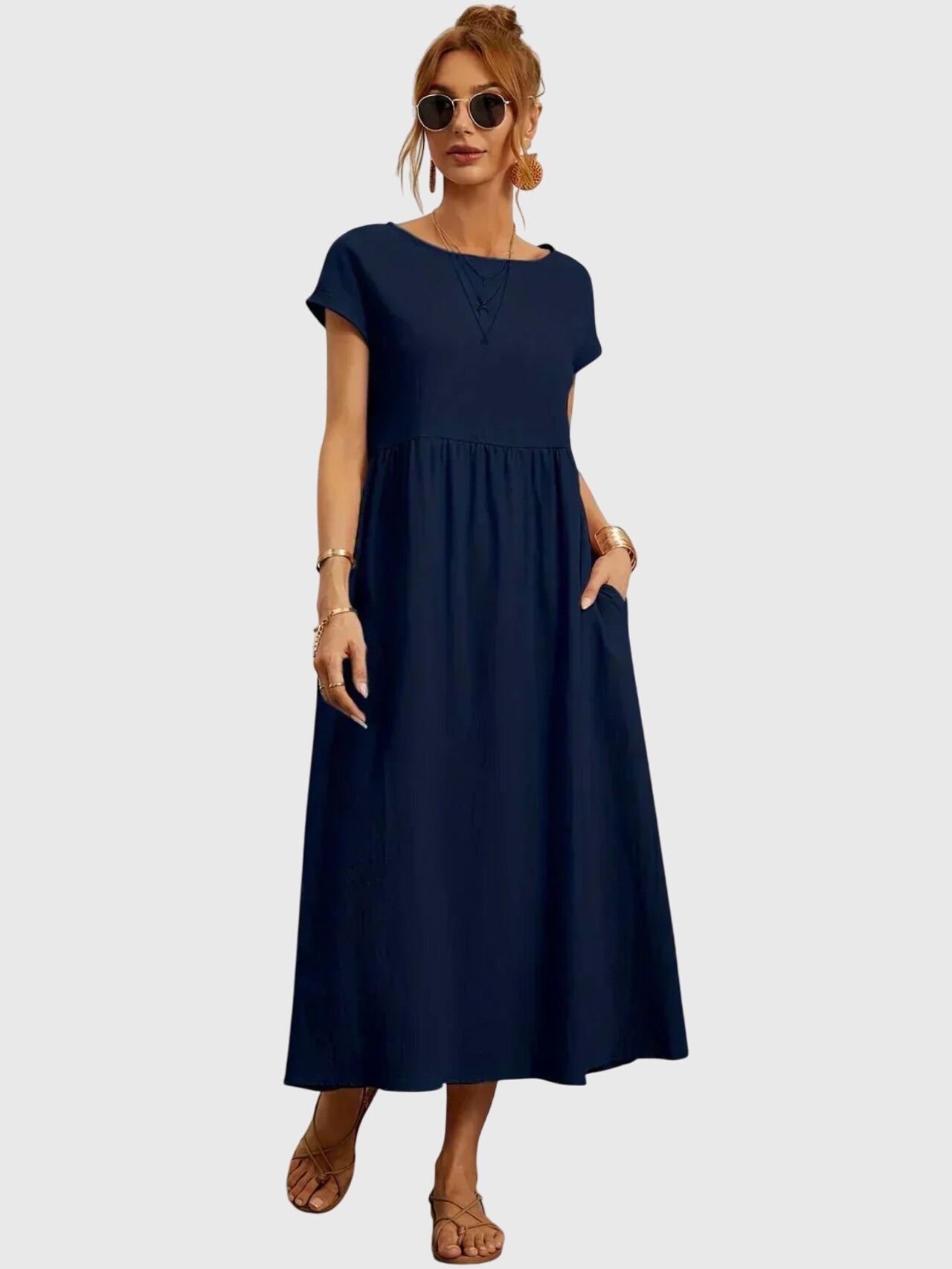 Havelstein™ | Lässiges Damenkleid mit Taschen