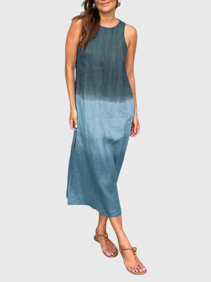 Luviaren™ | Fließendes Druckkleid mit lockerem Schnitt