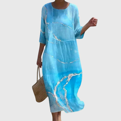 Aurelia™ | Maxikleid mit Blumenmuster