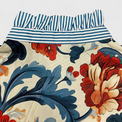 Aurelis™ | Langarmbluse mit 3D-Blumendetails