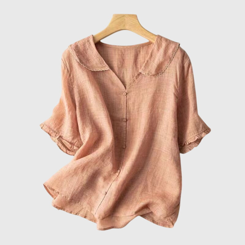 Aurelis™ | Damen Bluse Holly mit geradem Schnitt