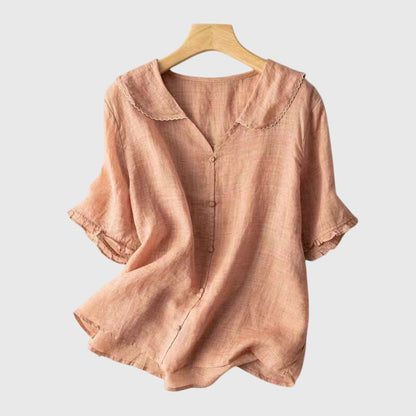 Aurelis™ | Damen Bluse Holly mit geradem Schnitt