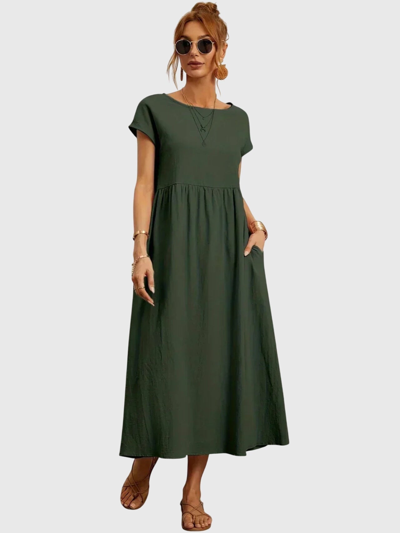 Havelstein™ | Lässiges Damenkleid mit Taschen