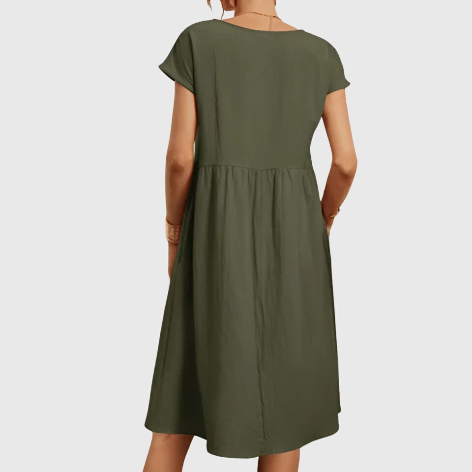 Sternberg™ | Fließendes A-Linien Kleid