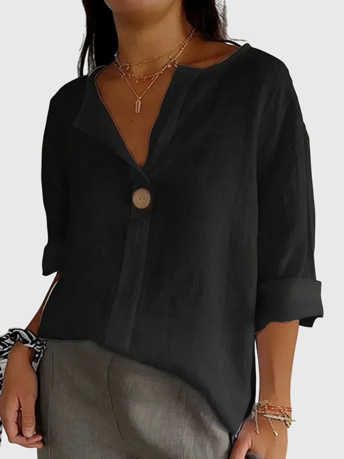Valerius™ | Damen Komfortbluse mit lockerem Schnitt