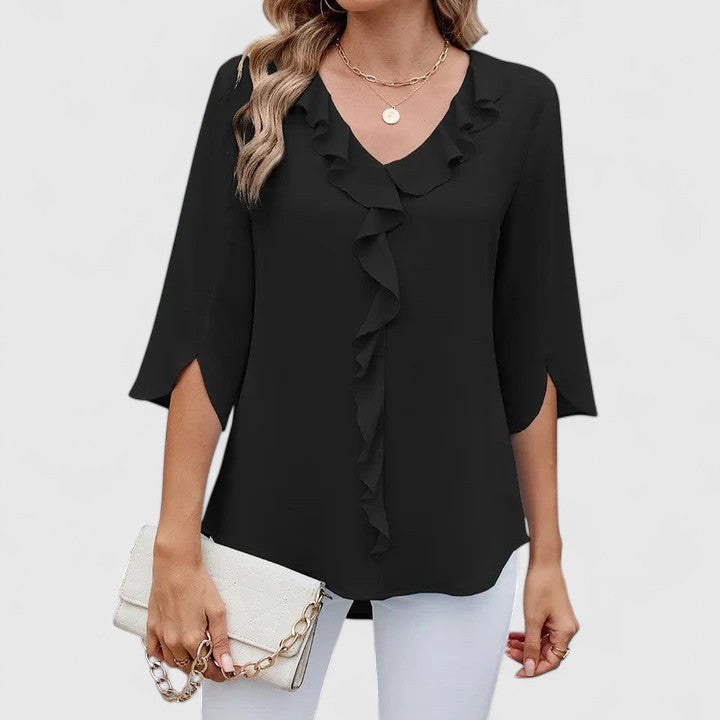 Aurelis™ | Damen Bluse Camryn mit figurschmeichelndem Schnitt
