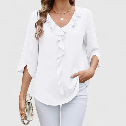 Aurelis™ | Damen Bluse Camryn mit figurschmeichelndem Schnitt