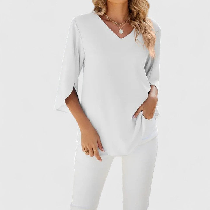 Aurelis™ | Damen Bluse Camryn mit figurschmeichelndem Schnitt