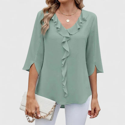 Aurelis™ | Damen Bluse Camryn mit figurschmeichelndem Schnitt