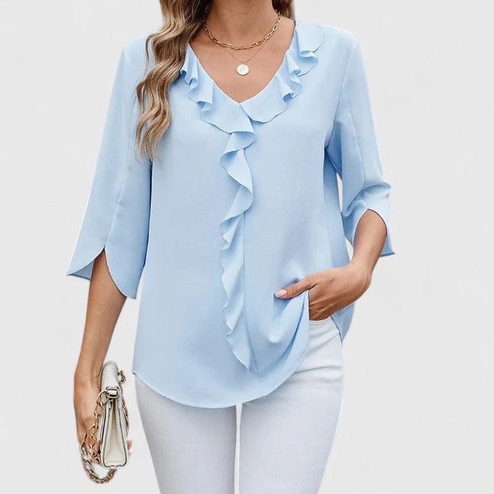 Aurelis™ | Damen Bluse Camryn mit figurschmeichelndem Schnitt