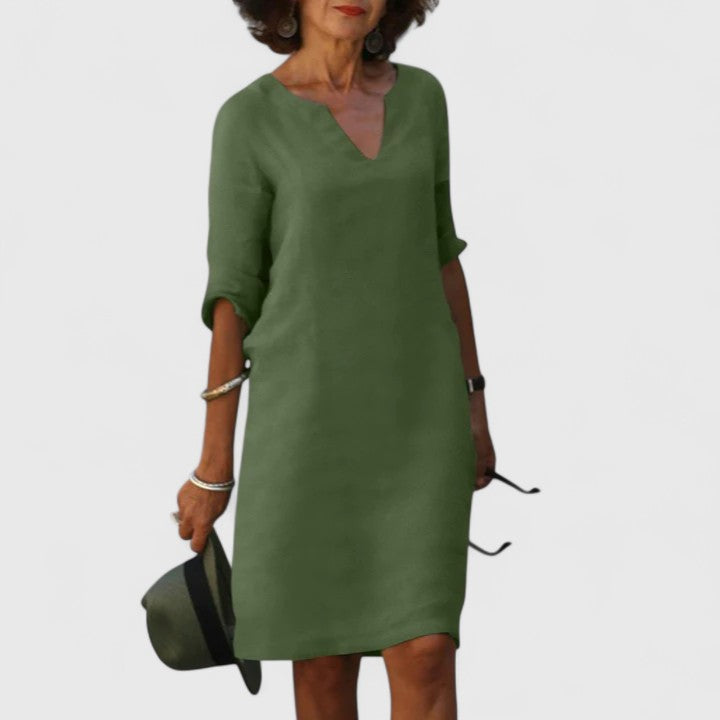 Aurelis™ | Alayah V-Ausschnittkleid