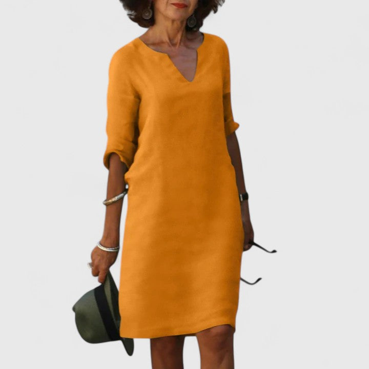 Aurelis™ | Alayah V-Ausschnittkleid