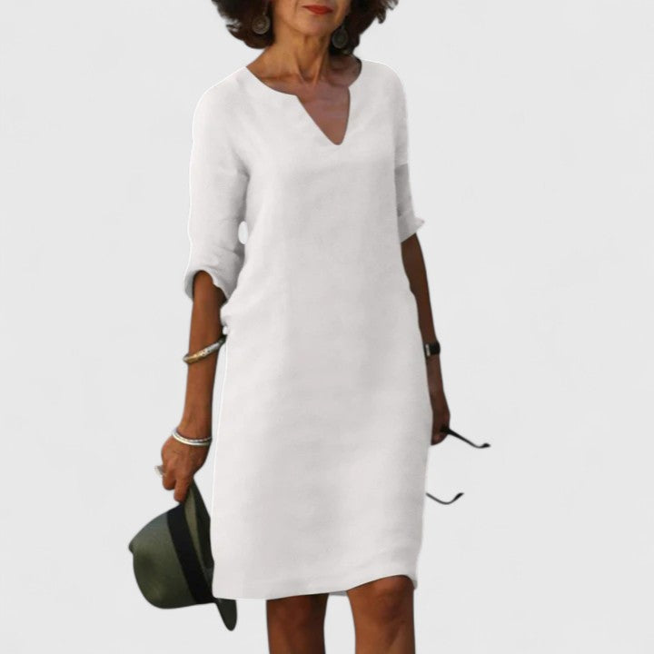 Aurelis™ | Alayah V-Ausschnittkleid