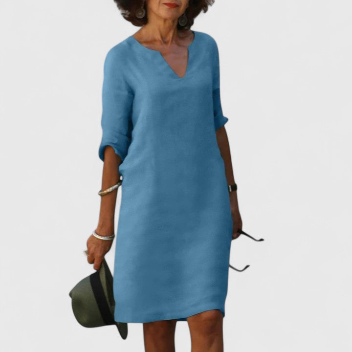 Aurelis™ | Alayah V-Ausschnittkleid