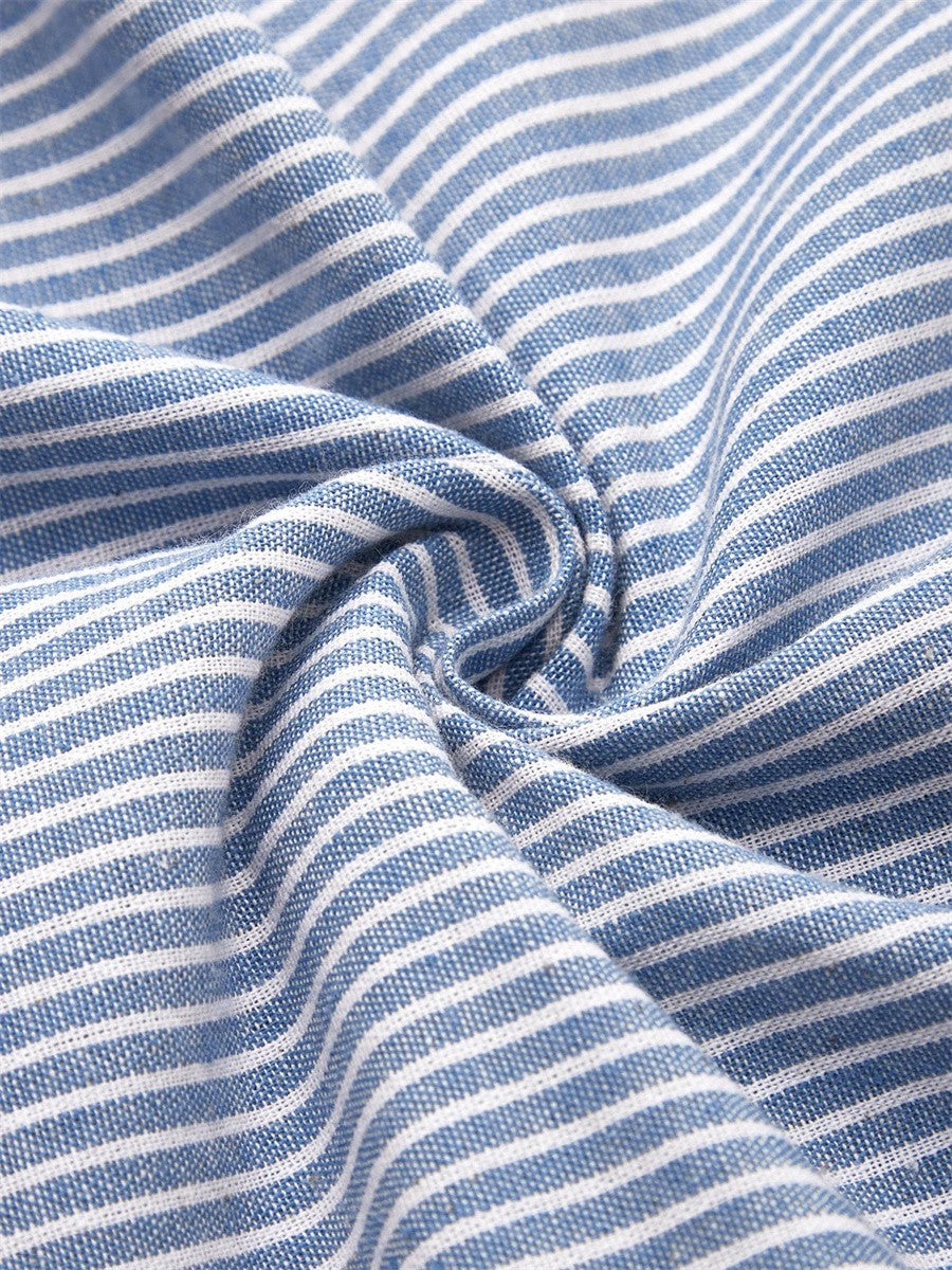 Stahlberg™ | Gestreiftes Midi-Sommerkleid mit lockerer Passform