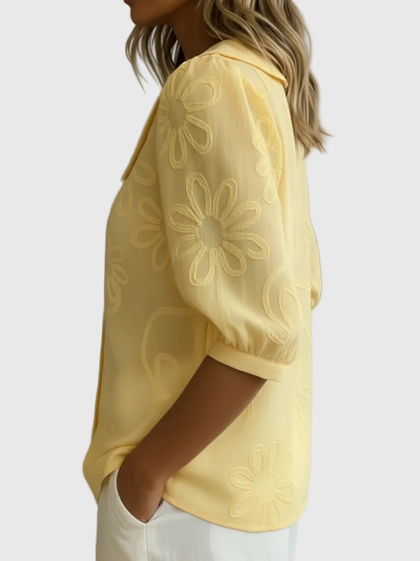 Aurelis™ | Damen Bluse Vinica mit Blumenmuster