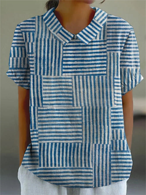 Stahlberg™ | Gestreiftes Patchwork-Hemd