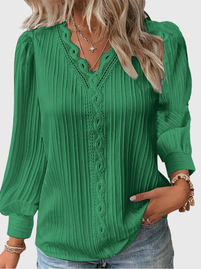 Aurelis™ | Taillierte Pullover-Bluse