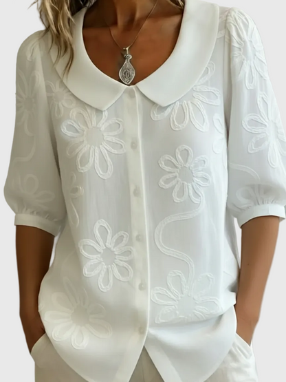 Aurelis™ | Damen Bluse Vinica mit Blumenmuster
