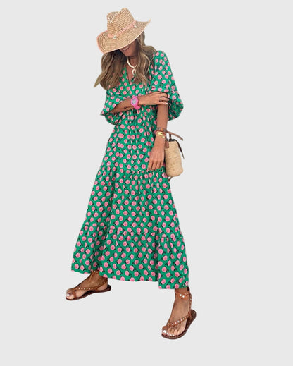 Aurelia™ | Boho Maxikleid