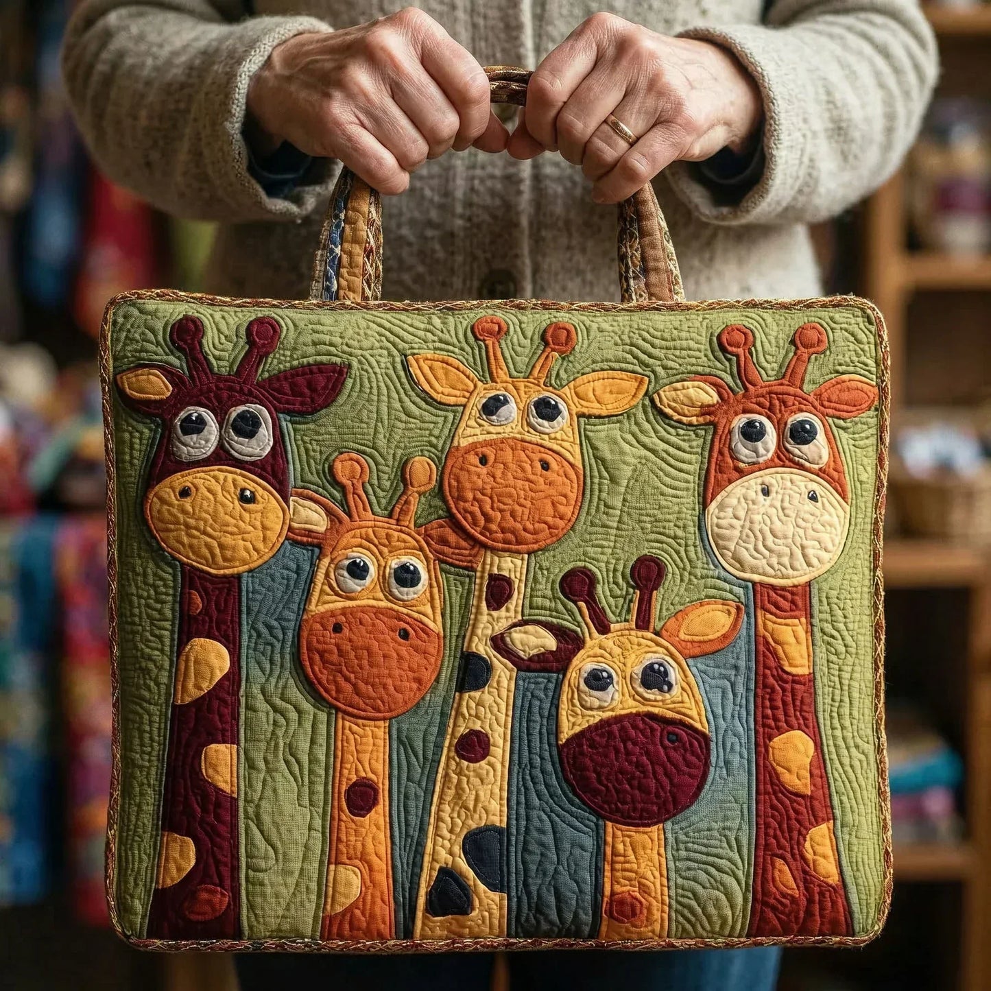 Aurelis™ | Gesteppte Damenhandtasche mit Reißverschluss