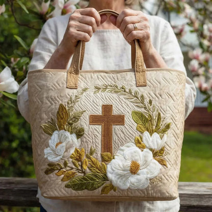 Aurelis™ | Gesteppte Handtasche mit Reißverschluss und Innenfächern