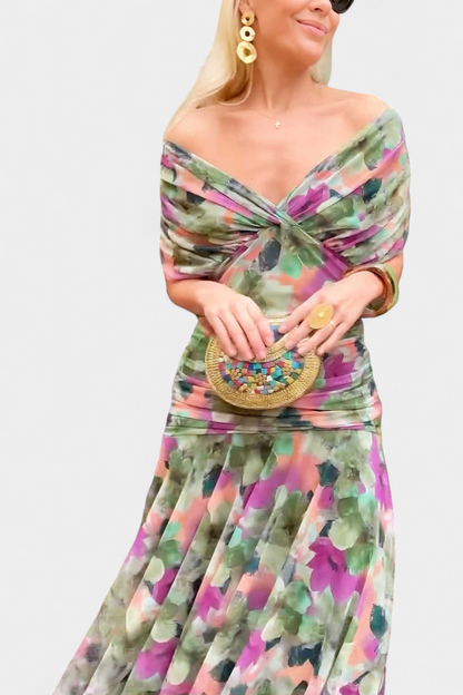 Aurelis™ | Tailliertes Damenkleid mit fließender Silhouette