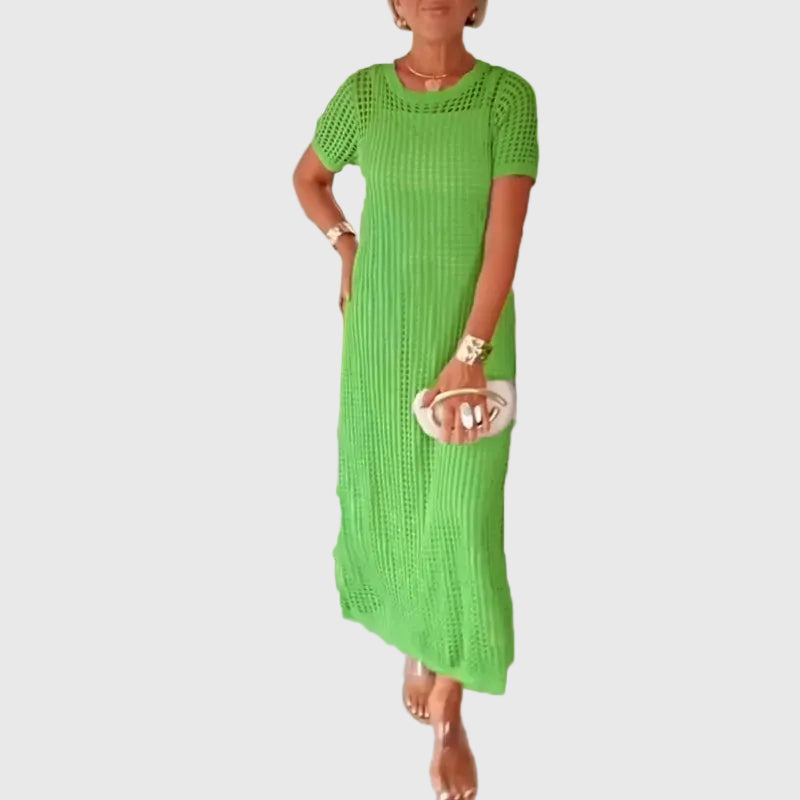 Veldora™ | Zweiteiliges Maxi-Kleid mit Cut-Outs