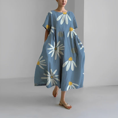 Aurelis™ | Blumenkleid in ausgestellter Passform